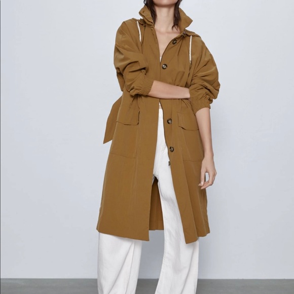 Zara Jackets & Blazers - ‼️SOLD‼️Zara trenchcoat